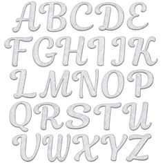 the upper and lower letters are made out of frosted plastic, while the lower letter is