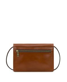 If you refuse to sacrifice great style for easy organization, this crossbody has your name on it. No need to include your wallet. You will easily keep it all together with the Lanza. Carry it as a crossbody, a clutch, or a wristlet. 100% full-grain leather Interior: 1 center zip compartment, 6 credit card slots, 1 zip pocket, 2 slip pockets; faux suede lining, 100% polyester Exterior: 1 rear zip pocket, 1 rear slip pocket, 1 slip pocket under front flap, deep embossed grape leaf logo, burned edg Grape Leaf, Leaf Logo, Easy Organization, Brushed Metal, Leather Interior, Full Grain Leather, Your Name, Faux Suede, Card Slots