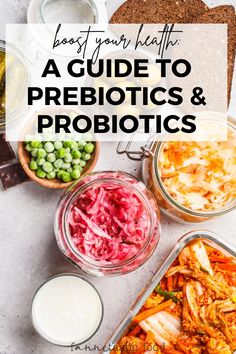 Boosting your health with prebiotics and probiotics - fANNEtastic food Yummy Lunch Recipes, Prebiotic Foods, Best Probiotic, Gluten Intolerance