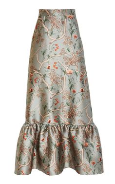 Johanna Ortiz, Stage Outfits, Ladies Dress Design, Looks Vintage, Floral Maxi, Skirt Outfits, Moda Operandi, Skirt Fashion, Look Fashion