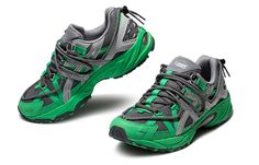 1203A259-020 Sporty Trail Running Shoes For Streetwear, Green Sporty Sneakers For Outdoor, Technical Green Sneakers For Sports, Sporty Asics Sneakers, Asics Athleisure Sneakers, Asics Trail Running Shoes For Light Sports, Green Casual Trail Running Shoes With Athletic Fit, Asics Functional Trail Running Shoes For Light Sports, Asics Green Athleisure Sneakers