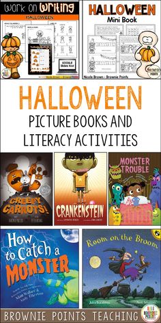 halloween picture books and literature activities for kids