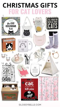 christmas gifts for cat lovers and their cats