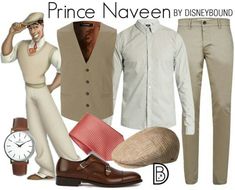 there is a man dressed in disney's prince naven by disneyland