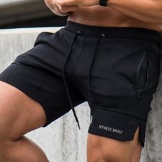 Men's Bodybuilding Casual Straight Shorts  Price: 24.75 & FREE Shipping  #health #fitness #gym #workout #healthgadgets #fitnessgadgets Mens Workout Shorts, Mens Workout, Bottom Workout, Summer Streetwear, Lifting Weights, Men's Fitness, Men Pants, Pants Cotton, Mens Workout Clothes