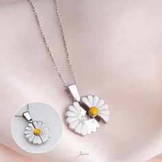 "This dainty Original 925 Silver Custom Secret Message Daisy Necklace would make the perfect birthday gift or a gift for yourself! Minimalist Personalised Hidden Name Choker is handmade, This Locked Name Necklace would be good for Summer, Handmade Silver Flower Jewellery is crafted with 925 solid sterling silver, Tiny Mama Necklace is perfect for everyday wear. PRODUCT DETAILS The material is Solid 925 Sterling Silver. 18KGold and 18K Rose Gold are plated over solid 925 sterling silver. ❤ The necklace comes in a special gift box HOW TO ORDER 1- Please choose your necklace color from the drop-down menu. 3- Choose your necklace length 2- Press add to cart and write your desired word, number, message or symbols to the '' PERSONALISATION BOX\" section. All jewelry of jueeri is hand-made. 🎁 Al White Gold Necklace For Birthday, Mother's Day, Sterling Silver Hallmark Necklace For Birthday, Birthday Gift Necklace In Sterling Silver, Flower Shaped Hallmarked Jewelry Gift, Dainty Sterling Silver Necklace With Hallmark, Delicate Flower-shaped Jewelry For Birthday Gift, Sterling Silver Necklace With Hallmark For Birthday, Mother's Day Anniversary Flower Pendant Necklace, Delicate Stamped 925 Jewelry As Gift