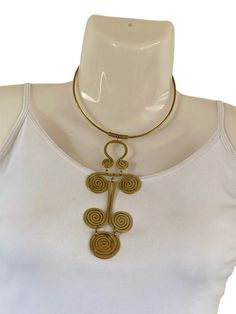 African beaded brass necklace, Brass necklace, Elegant necklace, Boho necklace, One size fits all, Statement necklace, Christmas gift for her Necklace can fit any neck size as it is adjustable It is made of handcasted brass Free shipping on additional items in your cart To continue shopping click here: https://www.etsy.com/shop/TweetieAfrica?ref=seller-platform-mcnav Adjustable Brass Necklaces For Festival, Adjustable Brass Necklaces For Festivals, Spiritual Fair Trade Jewelry, Vintage Copper Necklaces, Gold Fair Trade Necklace For Festival, Adjustable Brass Beaded Necklaces, Traditional Adjustable Nickel-free Necklace, Adjustable Bronze Necklace With Large Pendant, Adjustable Nickel-free Traditional Necklace