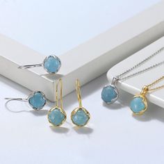 Our aquamarine gemstone earrings keep things sweet and simple. It is not the biggest hoop earring, but it’s perfect for all those that never find themselves wanting to wear anything other than dainty jewelry. Our drops solid gold earrings come in both 14k and 18k real Gold and with its extra moissanite diamond, it gives it a little extra spice that will make you look like your personality. Minimalist White Gold Gemstone Earrings, Minimalist Gold Plated Gemstone Earrings, Minimalist Gold-plated Gemstone Earrings, Everyday Gold Plated Gemstone Earrings, Yellow Gold Gemstone Hoop Earrings For Everyday, 14k Gold Hoop Earrings With Gemstone For Gift, Gift 14k Gold Hoop Earrings With Gemstone, Everyday Yellow Gold Hoop Earrings With Gemstone, 14k Gold Hoop Earrings With Gemstones As A Gift