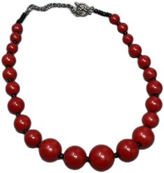 Retro Wooden Bead Jewelry, Retro Wooden Round Bead Jewelry, Red Necklace With Wooden Beads, Red Vintage 8mm Bead Necklaces, Red Vintage Necklaces With 8mm Beads, Red Wooden Beads Round Necklace, Red Vintage Necklace With 8mm Beads, Vintage Red 8mm Beaded Jewelry, Vintage Red Jewelry With 8mm Beads