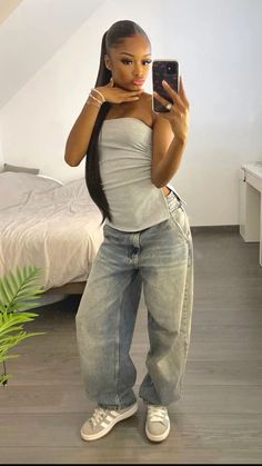 Street Style Outfits Casual, Clueless Outfits, Outfit Inspo Casual, Neue Outfits, Simple Trendy Outfits, Midi Skirts, Mode Inspo, Cute Everyday Outfits, Really Cute Outfits