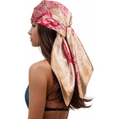 Color: Nude/ Pink/ White Women Head Scarf Is Made Of 100% High Quality Polyester, The Touch Of The Scarf Is Silky And Soft Just Like Silk Scarf, And Looks Shiny Like Satin Scarf. The Colors Of The Print Scarf Are Bright And Vivid Size Of The Square Scarf Is 35 X 35 Inches, It Is Large Enough As Head Scarf For Sleeping, And Headscarf During The Day.The Lightweight Scarf Can Make A Great Decoration For Your Outfit. This Scarf Is Suitable For Any Occasions And Seasons, It Can Be Widely Used As A Sh Head Scarf For Sleeping, Hijab Beach, Beach Scarf, Ladies Head Scarf, Silk Scarf Hair, Scarf Hair, Satin Scarf, Scarf For Women, Hair Scarf