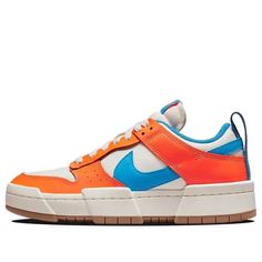 Nike Dunk Low Disrupt Total Orange CK6654-104 sneakmarks Low Disrupt, Nike Dunk Lows, Dunk Shoes, Nike Dunk Low Disrupt, Basket Nike, Nike Sacai, Orange Sneakers, Blue Jordans, Womens Air Jordans