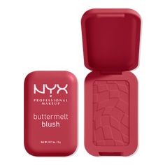 Back and Butta Buttermelt Pressed Powder Blush - NYX Professional Makeup | Ulta Beauty Makeup Products Blush, Blush Brands, Nyx Blush, Cruelty Free Cosmetics, Makeup Store, 2024 Christmas, Makeup Room, Face Contouring, Powder Blush