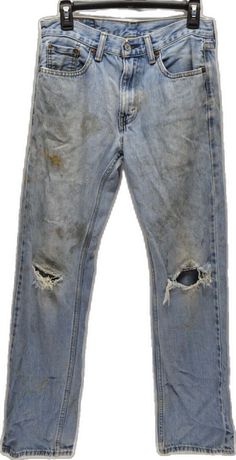 Grunge Denim, Y2k Mens, Levis 505, Vintage Y2k, Mens Accessories, Mens Outfits, Collage, Best Deals, Pins