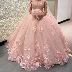 Pink Quinceanera Dress,Princess Ball Gown Sweet 16 Dresses – jkprom Quinceñera Dresses, Wedding Dress Evening, Pink Ball Gown, Quinceanera Dresses Pink, Quinceanera Dresses Blue, Pretty Quinceanera Dresses, Quince Dress, Dresses Purple, Pink Wedding Dress