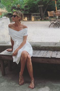 Marguerite White Linen Dress (Pre-Order; Ships Jan 28) – Luxe Provence - A Slow Fashion Brand from the South of France South Of France Style, Athena Dresses, Effortless Chic Style, White Linen Dress, Italian Dress, Shoulder Support, French Dress, Provence Style, White Linen Dresses