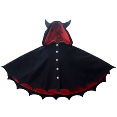 PRICES MAY VARY. Material:Polyester Packing :1*Cloak It is not only suitable for stage performance role playing Halloween costume capes, but also suitable for daily warmth The perfect gift for birthday, Christmas, Halloween, Valentine's Day, anniversary and daily gift ideas This cloak has only one size, the front length is 58cm, 22.83 inches, the back length is 67cm, 26.38 inches, and the hem is 320cm, 126 inches. This dress has only one size, the front length is 58cm, 22.83 inches, the back len Bat Cloak, Hoodie Cloak, Demon Costume, Poncho Hoodie, Shawl Coat, Black Devil, Fleece Poncho, Cloak Coat, Black Shawl