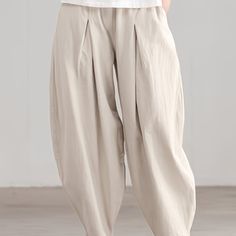 variants10 Baggy Beige Pants With Solid Color, Beige Baggy Pants With Solid Color, Baggy Beige Wide Leg Pants With Side Pockets, Casual Beige Harem Pants For Work, Beige Long Harem Pants With Pockets, Wide Leg Khaki Harem Pants With Pockets, Wide-leg Khaki Harem Pants With Pockets, Khaki Wide Leg Harem Pants With Pockets, Beige Harem Pants With Pockets For Work