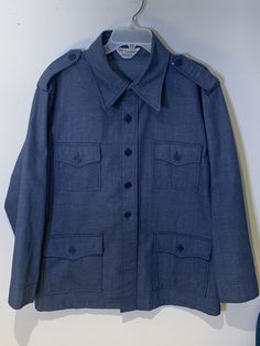 Vintage Levis, Shirt Jacket, Military Jacket, Button Up Shirts, Button Up