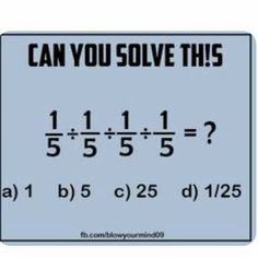 a sign that says can you solve this? and has the same number on it