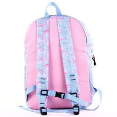 "Durable, functional and oh-so-playful, our Starpak backpacks and lunch bags features unique designs that all kids will love. Perfect for preschool, elementary school, day trips, travel and more. The backpack features a spacious main compartment, front pocket storage, and side pouches for drinks. The padded back and adjustable shoulder straps along with a chest strap make this bag very comfortable to wear. It is available in 2 sizes, 14 inch for preschoolers and 16 inch for beyond. The lunch bag Unicorn Print School Backpack, Pink Unicorn Print Bag For Everyday Use, School Backpack With Unicorn Print, Student Backpack With Unicorn Print, Multicolor Unicorn Print Bag For Students, Cute Unicorn Print Backpack For Back To School, Unicorn Print Standard Backpack For Travel, Pink Unicorn Print Backpack, Multicolor Unicorn Print Backpack For Everyday Use