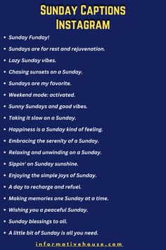 200+ Happy Sunday Captions for Instagram to Brighten Your Day! Enjoying Captions, Happy Days Captions, Caption For Sunday Picture, Sunday Outing Captions, Day Well Spent Captions Instagram, Day Off Captions Instagram, Sunday Ig Captions, Sunday Post Ideas, Sunday Captions Instagram Story