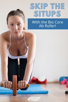 Ditch the crunches and get those six-pack abs you’ve always dreamed of! With the Bio Core Ab Roller you can ditch the crunches, Russian twists, and planks! Featuring 2 settings that provide varying levels of stability, the Ab Roller will challenge your core like it has never been challenged before! This is the perfect piece of equipment for belly-burning toning and ab sculpting. Gain muscle mass and get toned up today! #abwheel #strongcore #coreworkout #lowerabdominals #abworkouts Summer Body Motivation, Ab Sculpting, Ab Day