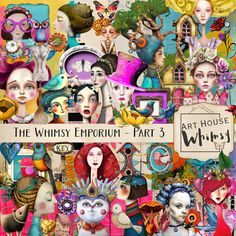 the whimsy emporum - part 3 by arthouse with lots of collages