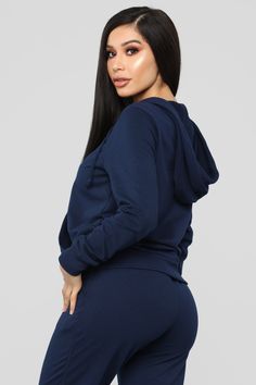 Available In Olive And Navy Lounge Zip Up Hoodie Side Pockets Drawstring Jackie French Terry Pair with Latest And Greatest French Terry Jogger 57% Cotton 38% Polyester 5% Spandex Imported | Latest And Greatest French Terry Zip Hoodie in Navy Blue size Large by Fashion Nova Blue Sweats With Drawstring Hood, Navy Hoodie With Drawstring For Loungewear, Navy Drawstring Hood Loungewear Hoodie, Blue Sweats With Drawstring Hood For Fall, Blue Fall Sweats With Drawstring Hood, Navy Hoodie For Fall Loungewear, Blue Hoodie Tops For Loungewear, Blue Hooded Top For Loungewear, Navy Hooded Hoodie For Loungewear