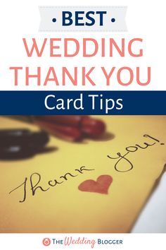 the best wedding thank you card tips for brides and grooms to write on