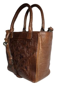 Brown Textured Leather Top Handle Satchel, Cognac Textured Leather Top Handle Shoulder Bag, Brown Embossed Shoulder Bag For Everyday, Formal Embossed Leather Bag, Formal Leather Embossed Bag, Brown Embossed Satchel Bag, Brown Embossed Shoulder Bag, Luxury Embossed Leather Satchel, Brown Embossed Top Handle Bag