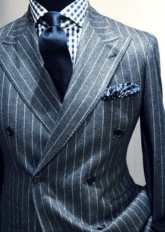 ダブルスーツ着こなしグレーのGQ!!! Mens Attire, Iron Work, Suit Style, Suit Fashion, Men Looks