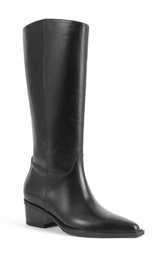 Sam Edelman Sylvia Knee High Boot (Women) | Nordstrom Western Boots Women, Western Boot, Wide Calf, Western Boots, Sam Edelman, Vince Camuto, Knee High Boots, High Boots, Steve Madden