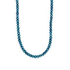 Embrace the vibrant allure of the Turquoise Pearl Necklace! Skillfully handcrafted with lustrous, dyed freshwater pearls in a mesmerizing shade of turquoise, this exquisite accessory exudes fashionable confidence. Elevate your style game effortlessly and make a bold fashion statement that's impossible to ignore. Handmade High Quality Waterproof Scratch Free Length: 18" Pyrite Necklace, Chain Scarf, Gold Chain Design, Shades Of Turquoise, Raw Diamond, Jewelry Design Necklace, Unique Pendant, Quartz Earrings, Pendant Design