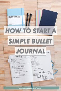 How to Start a Simple Bullet Journal – Scrap Booking Mba Tips, Book Bujo, Simple Bullet Journal, How To Bullet Journal, Reading Planner, Planning Routine, Bullet Journal How To Start A, Bullet Journal Hacks, Bullet Journal Printables