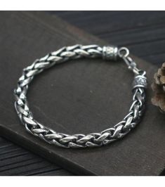 Silver Chains For Men, Mens Sterling Silver Jewelry, Silver Rope Bracelet, Chain Bracelet Silver, Silver Jewelry For Men, Mens Chain, Mens Chain Bracelet, Byzantine Chain, Mens Silver Jewelry