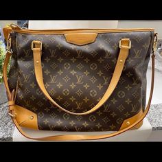 Authentic Louis Vuitton Monogram Hand Bag W 16” H 12” D 6” Good Condition Good Size For Carryall. Including Dust Bag. Louis Vuitton Carryall, Louis Vuitton Bags, Hand Bag, Authentic Louis Vuitton, Womens Tote Bags, Louis Vuitton Bag, Louis Vuitton Monogram, Dust Bag, Louis Vuitton