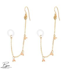 Bjux - Cobre chapado en oro con circonio inalámbrico Bluetooth anti-pérdida de auriculares pendientes de cadena estilo simple personalidad pendientes Elegant Delicate Chain Dangle Cartilage Earrings, Elegant Dangle Cartilage Earrings With Delicate Chain, White Gold Drop Earrings With Delicate Chain, Gold Plated Dangle Earrings With Delicate Chain, Rose Gold Plated Earrings With Adjustable Chain, Dainty Metal Earrings With Delicate Chain Detail, Dainty Metal Earrings With Delicate Chain, Dainty Rose Gold Earrings With Delicate Chain, Rose Gold Drop Earrings With Adjustable Chain