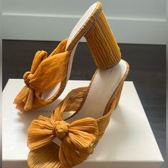 Gorgeous Loeffler Randall Sandals In Dark Yellow/Mustard Color. Worn A Few Times And Has No Rips Or Flaws. Loeffler Randall Shoes, Mustard Color, Yellow Mustard, Dark Yellow, Loeffler Randall, Gold Yellow, Women's Shoes Sandals, Mustard, Shoes Sandals