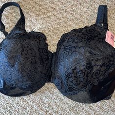 Vassarettic Black Stable Bra38d A Great Fit Nwt Classic Black Bra With Medium Bust Support, Elegant Evening Stretch Bra, Elegant Black Bra With Medium Bust Support, Fitted Formal Underwire Bra, Formal Fitted Underwire Bra, Elegant Black Stretch Bra, Black Partially Lined Evening Bra, Elegant Full Coverage Black Bra, Elegant Black Full Coverage Bra