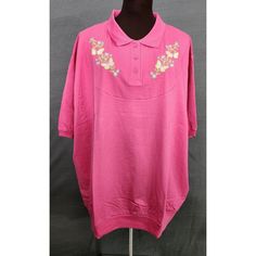 Anthony Richards Butterfly Embroidery Flowers Blouse Top Sz 4x Short Sleeve New. I Have Several Colors Available For Purchase Including Dark Pink, Light Pink, Yellow, Green,White, Purple. Cotton Polyester Blend. Smoke Free Home. Check Out Our Other Items I Will Combine Shipping Pink Floral Embroidered Blouse For Daywear, Pink Embroidered Collared Top, Pink Embroidered Tops For Daywear, Pink Collared Tops For Daywear, Pink Embroidered Short Sleeve Top, Flower Blouse, Gold Blouse, Flower Shorts, Butterfly Embroidery