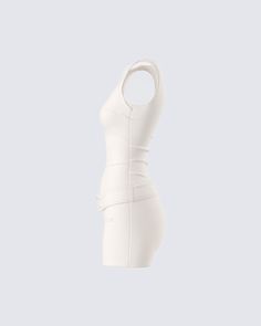 Nothing compares to a baddie in a put together look 🤍 Made from plain weave fabric and complete with a bodycon style, a wide belt, and a boat neckline - this ivory micro mini dress will make it clear that you did not come to mess around 👏 White Stretch Bandage Bodycon Dress, White Bandage Mini Dress, White Fitted Bandage Dress, White Elastane Bodycon Dress, White Stretch Bodycon Dress With Straight Neckline, White Fitted Elastane Bodycon Dress, Fitted Bandage Dress With Straight Neckline, White Fitted Bodycon Dress With Straight Neckline, Bodycon Style