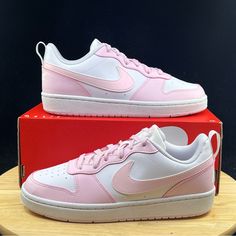 Nike Court Borough Low Recraft Gs Dv5456-105white/Pink Foam Sz 6.5y/Women's Sz 8 >Brand New Never Worn And In Amazing Condition, Comes With Box! (Missing Lid) No Rips/Tears/Stains Anywhere On The Shoes. If You Have Any Questions Please Message Me And I’ll Get Back To You As Quickly As Possible. All Items Are Packaged With Care And Shipped Within 1 Business Day. >If You Like This Pair Of Shoes You May Like Some Of My Other Pairs As Well, I Have Over 1,000 Pairs To Choose From I Give Discounts On Pink Synthetic Skate Shoes With Laces, Pink Lace-up Skate Shoes With Boost Midsole, Pink Synthetic Lace-up Skate Shoes, Pink Cushioned Sneakers With Round Toe, Pink Sneakers With Cushioned Footbed And Round Toe, Pink Low-top Skate Shoes With Boost Midsole, Pink High-top Synthetic Skate Shoes, Pink Skate Shoes With Cushioned Footbed, Pink Synthetic Skate Shoes With Boost Midsole