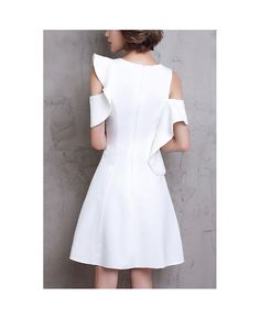 Get 10% off now! Buy little white short homecoming graduation dress with cold shoulder at cheap price online. Free stable shipping and pro custom service since 2009. White Off-shoulder Dress For Homecoming, White Off-shoulder Homecoming Dress, White Fitted Cold Shoulder Dress, White Mini Dress For Summer Homecoming, White Mini Dress For Homecoming And Prom Season, White Mini Dress For Homecoming And Prom, White Mini Dress For Homecoming Prom, White Knee-length Homecoming Dress, White Knee-length Mini Dress For Bridesmaid