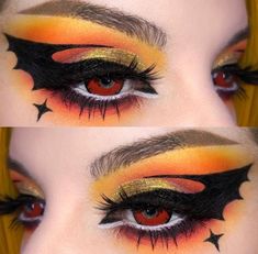 Makeup Drawing, Cute Eye Makeup, Halloween Eye Makeup, Halloween Makeup Inspiration, Swag Makeup, Eye Makeup Designs