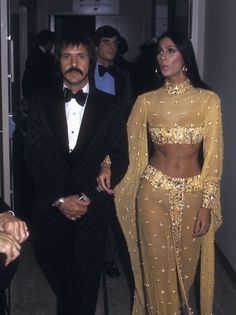 Was so sad when they got divorced.:( 70s Inspired Fashion, Oscar Dresses, Studio 54