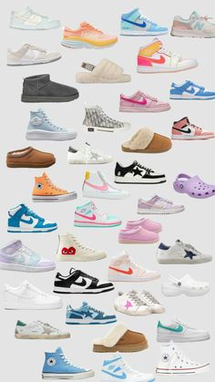 Viral Shoes 2023, Cute Outfits With Jordans, Outfits Jordans, Pretty Sneakers, Nike Kicks, Back To School Shoes, Cute Nike Outfits, Trendy Shoes Sneakers, Nike Shoes Girls