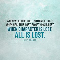 billy graham quote about lost and lost in the book, when we lost nothing is lost