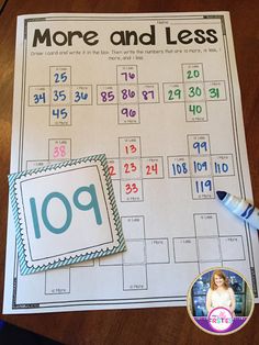 a printable math game for kids to practice numbers and place value on the number line