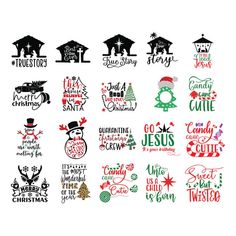 christmas svg files for cricut and silhouettes